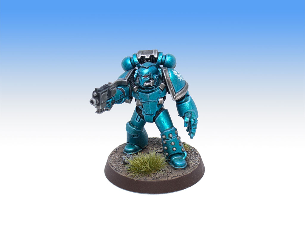 Painting Alpha Legion Armour Finished