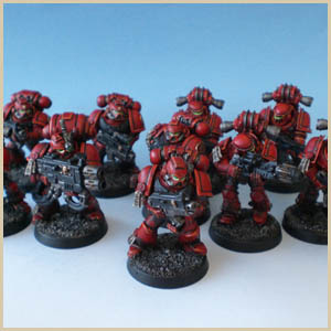 Blood Angels Army Commission WIP pic 2