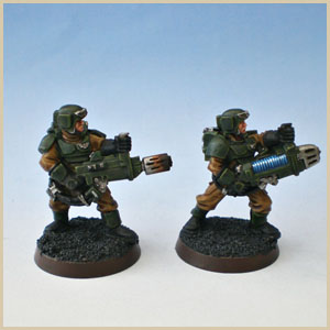 Cadian Veteran Squad and Special Weapons Commission WIP pic 3