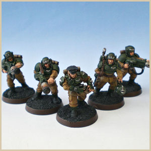 Cadian Veteran Squad and Special Weapons Commission WIP pic 4