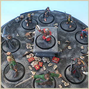 Fellowship of the Ring Diorama WIP pic 2