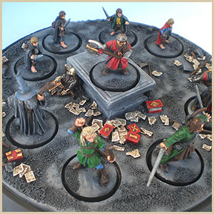 Fellowship of the Ring Diorama WIP pic 3