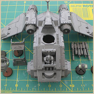 Grey Knight Stormraven WIP pic 2