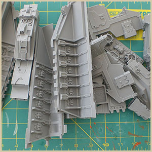 Space Wolf Caestus Assault Ram WIP pic 1