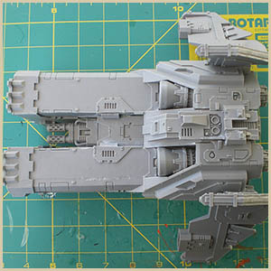 Space Wolf Caestus Assault Ram WIP pic 2