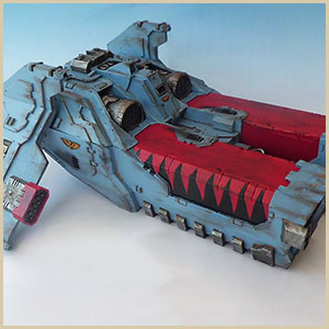 Space Wolf Caestus Assault Ram WIP pic 5