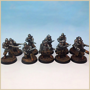 Death Korps of Krieg Infantry Brigade WIP pic 5