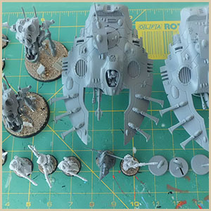 Iyanden Eldar Army WIP pic 1