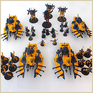 Iyanden Eldar Army Group Shots
