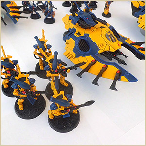 Iyanden Eldar Army Group Shots