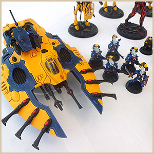 Iyanden Eldar Army Group Shots