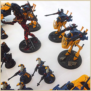 Iyanden Eldar Army Group Shots