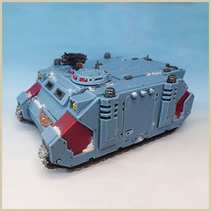 Snowy Space Wolf Army WIP pic 1