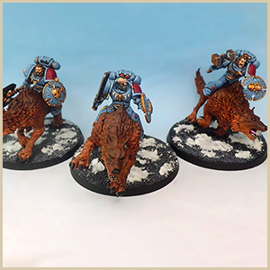Snowy Space Wolf Army WIP pic 4