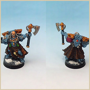 Snowy Space Wolf Army WIP pic 1