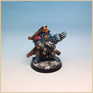 Snowy Space Wolf Army WIP pic 1