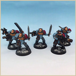 Snowy Space Wolf Army WIP pic 2