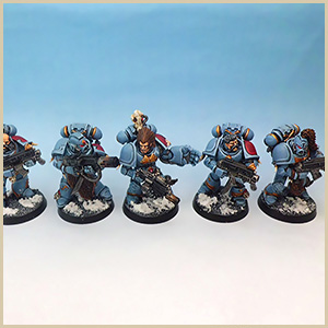 Snowy Space Wolf Army WIP pic 5