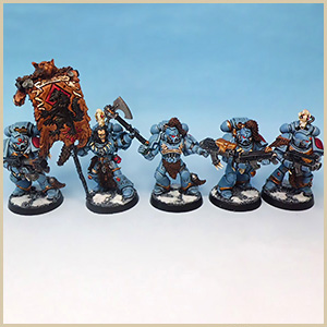 Snowy Space Wolf Army WIP pic 3