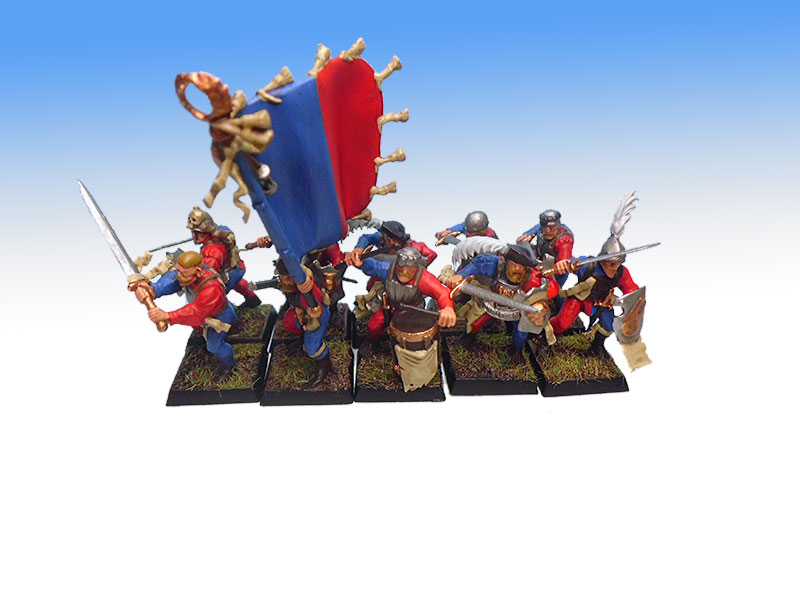 Empire Swordsmen - Battle Ready Painting Commission