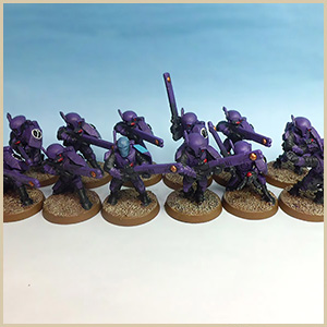 2500pts Purple Tau Army WIP pic 5
