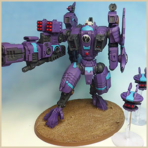 2500pts Purple Tau Army WIP pic 19