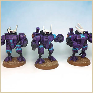 2500pts Purple Tau Army WIP pic 17