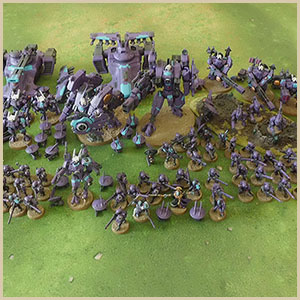2500pts Purple Tau Army WIP pic 23