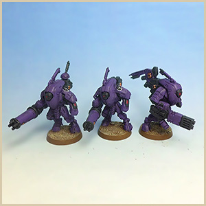2500pts Purple Tau Army WIP pic 18
