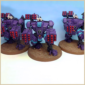 2500pts Purple Tau Army WIP pic 21