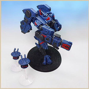 Tau Battlesuit Force WIP pic 2