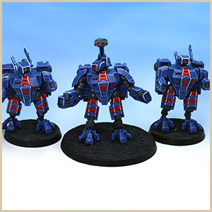 Tau Battlesuit Force WIP pic 3