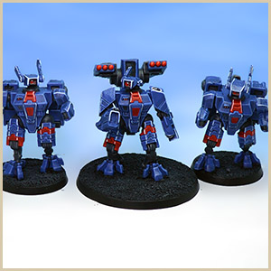 Tau Battlesuit Force WIP pic 4