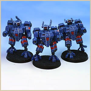 Tau Battlesuit Force WIP pic 5