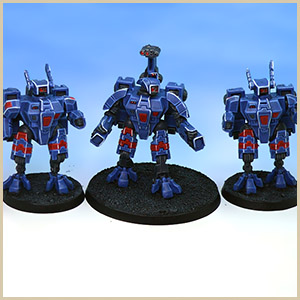Tau Battlesuit Force WIP pic 6