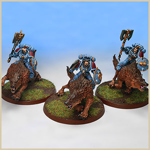 Thunderwolf Cavalry WIP pic 1