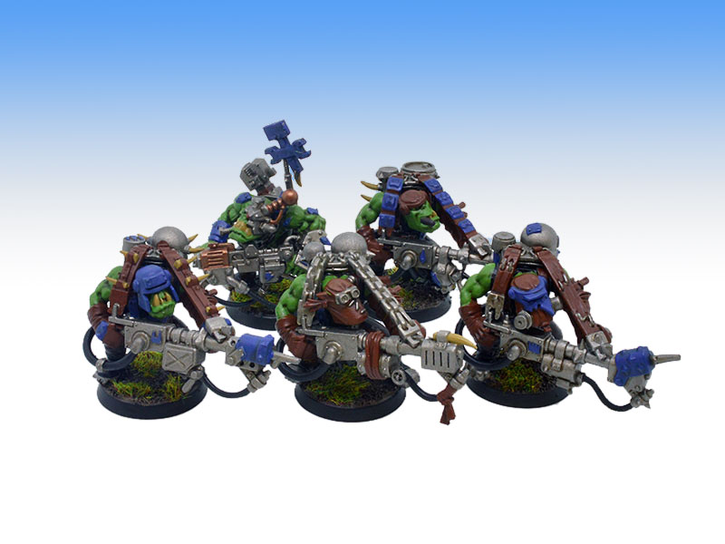 Ork Burna Boyz - Battle Ready Painting Commission