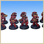Heresy Blood Angel Army WIP Pic 3