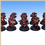 Heresy Blood Angel Army WIP Pic 4