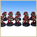 Heresy Blood Angel Army WIP Pic 6
