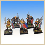 Bretonnian Men at Arms WIP Pic 1