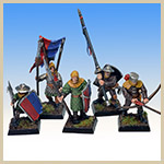 Bretonnian Men at Arms WIP Pic 4