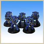 Ultramarine Tactical Squads WIP Pic 2