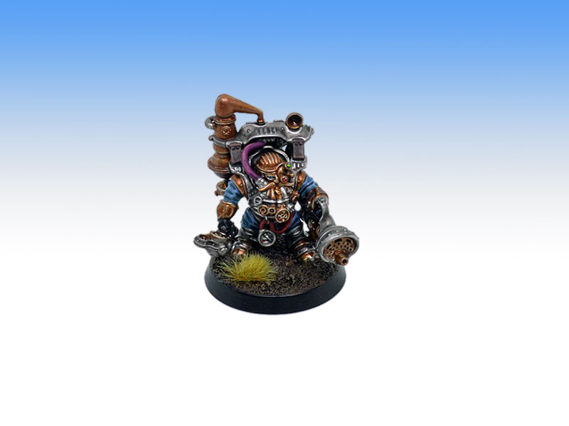 Kharadron Overlords Aether Khemist - Tabletop Level Painting Commission