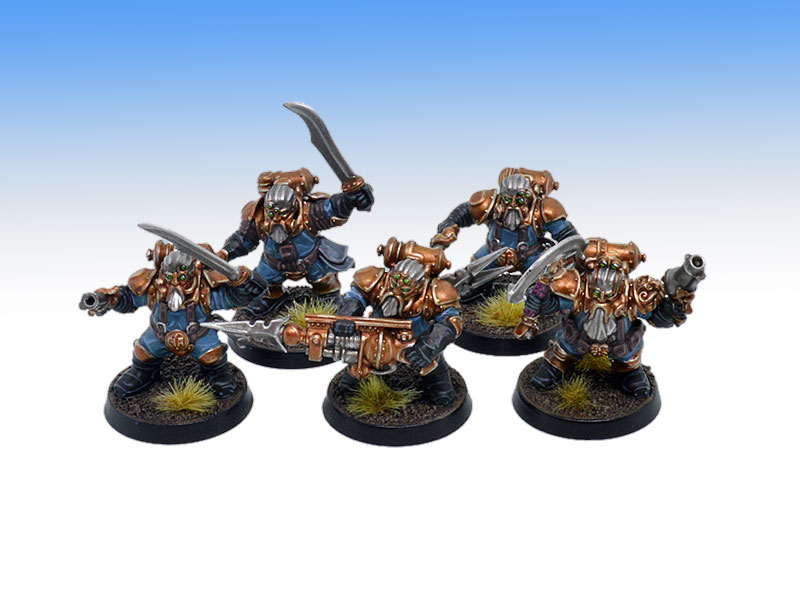 Kharadron Overlords Arkanaut Company - Tabletop Level Painting Commission