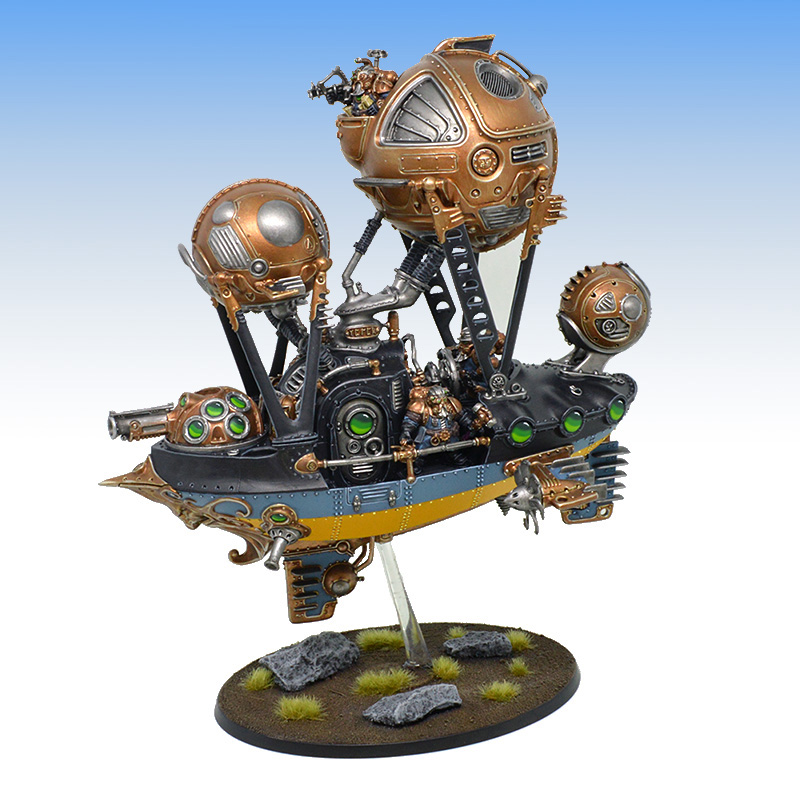 Kharadron Overlords Arkanaut Frigate - Tabletop Level Painting Commission
