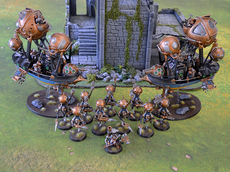 Barak Zilfin Kharadron Overlords - Tabletop Level Painting Commission