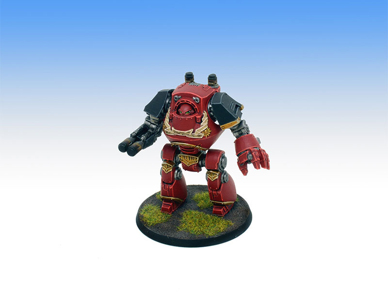 Blood Angels Contemptor Dreadnought - Tabletop Level Painting Commission