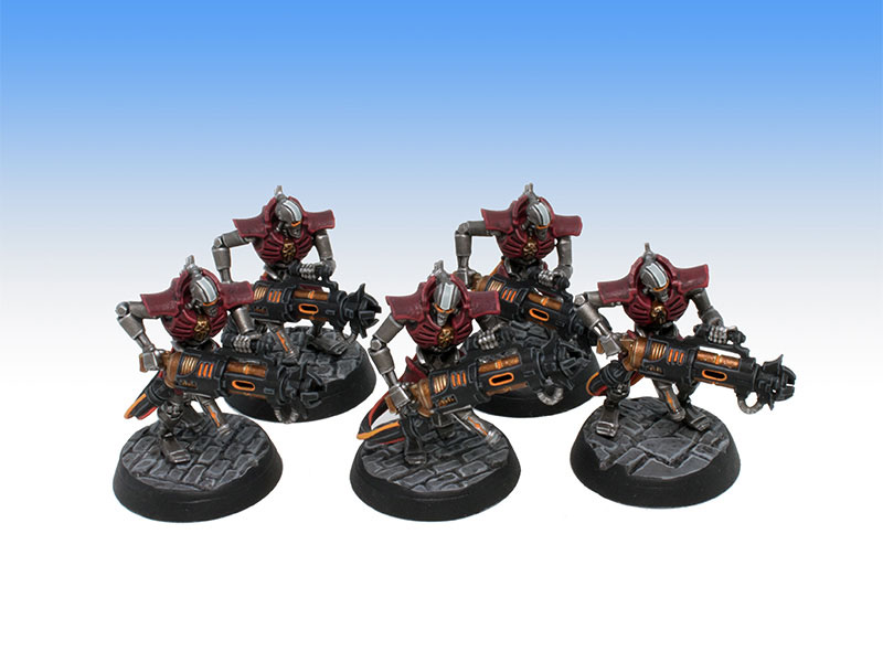 Necron Immortals - Tabletop Level Painting Commission