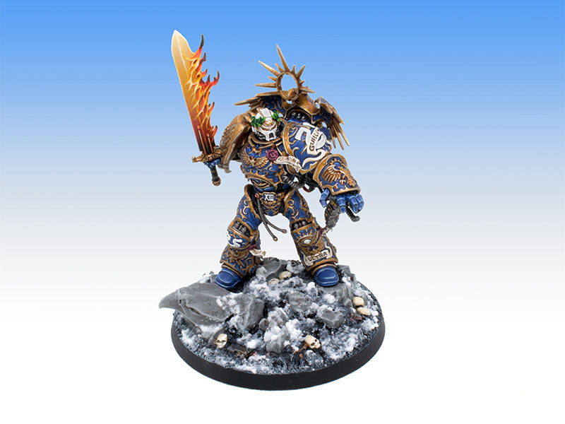 Roboute Guilliman, Primarch of the Ultramarines - Character+ Level Painting Commission